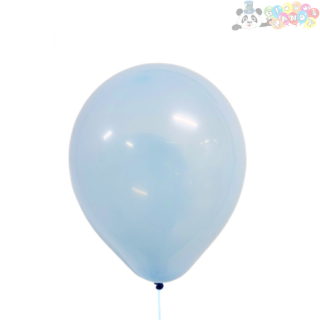 GLOBO LATEX PANDY 7"+ AZUL PASTEL 1.5 BOL100u