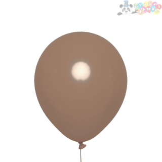 GLOBO LATEX PANDY 7"+ MARRÓN 1.5 BOL100u