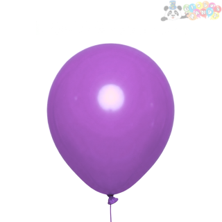 GLOBO LATEX PANDY 9" MORADO 1.8 BOL100u