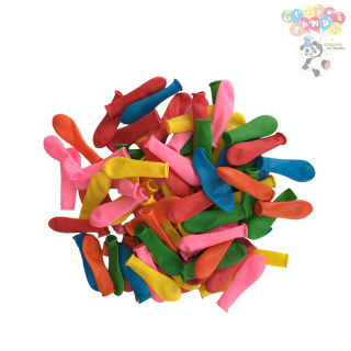GLOBO LATEX PANDY CARNAVAL 2" SURTIDO 0.22 BOL100u
