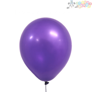 [BLLC0-0726] GLOBO LATEX PANDY 7"+ MORADO 1.5 BOL100u