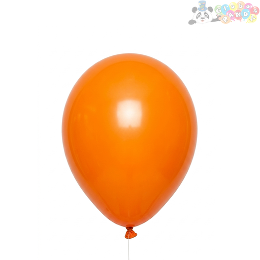[BLLC0-0713] GLOBO LATEX PANDY 7"+ NARANJA 1.5 BOL100u
