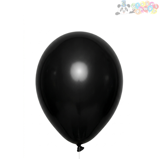 [BLLC0-0727] GLOBO LATEX PANDY 7"+ NEGRO 1.5 BOL100u
