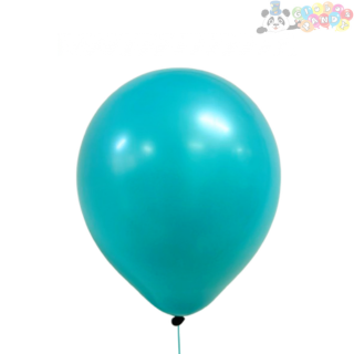 [BLLC0-0715] GLOBO LATEX PANDY 7"+ TURQUESA 1.5 BOL100u