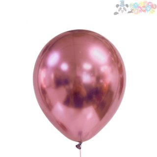 [BLLCR0-1256] GLOBO LATEX PANDY CROMADO 12" UVA BOL100u