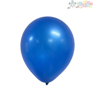 [BLLCM-0919] GLOBO LATEX PANDY METALICO 9" AZUL REY 1.8 BOL100u
