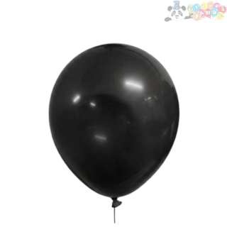 [BLLC01-0727] GLOBO LATEX PANDY PARTY 7" NEGRO 1.2 BOL100u